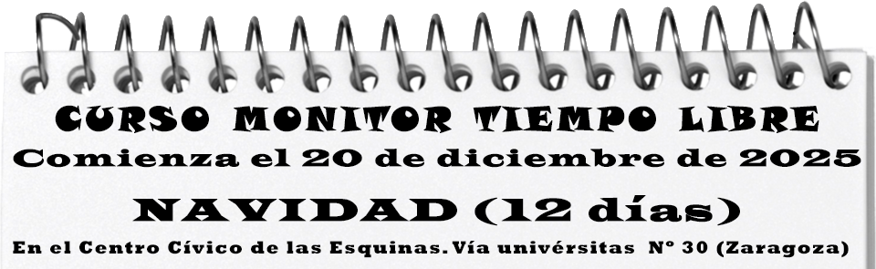 Curso Monitor Tiempo Libre Zaragoza