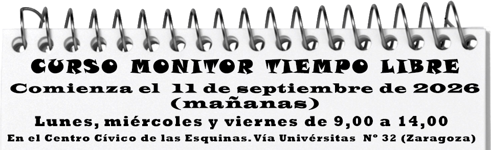 Curso Monitor Tiempo Libre Zaragoza